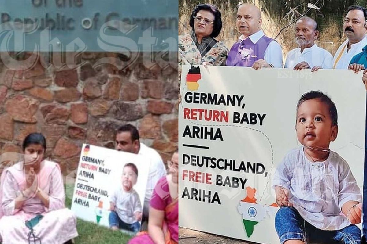 Indian parents made to run from pillar to post for their baby’s custody