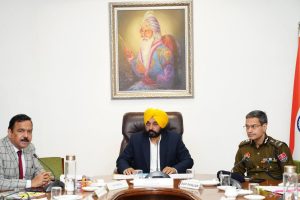 CM calls for 3-pronged strategy to free Punjab from drug menace