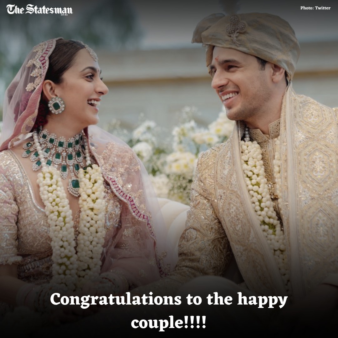 Kiara Advani and Sidharth Malhotra are finally married