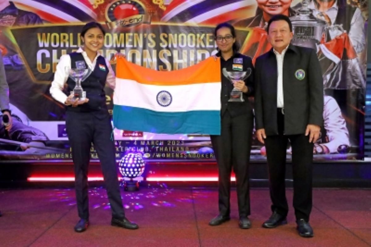 India wins 2023 Women's Snooker World Cup after beating England