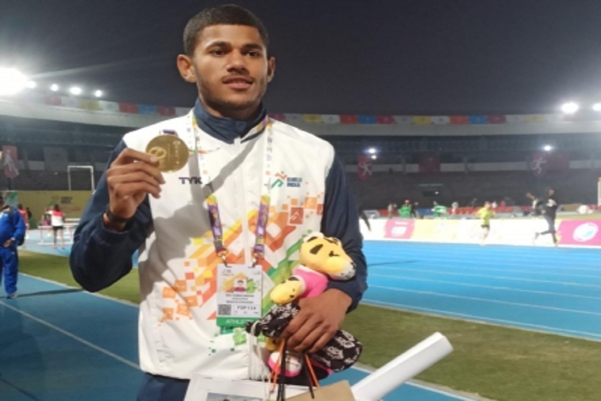 KIYG 2022: Pole vaulter Dev Kumar sets junior national record, Maharashtra hold top spot