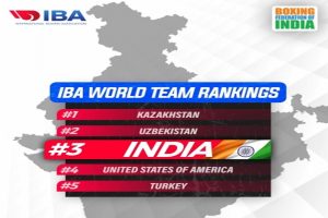 India rise to No. 3 in IBA’s world boxing rankings