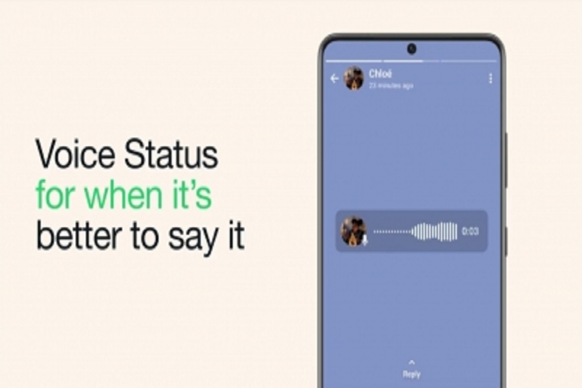 WhatsApp introduces ‘Voice Status’, ‘Status Reactions’ features