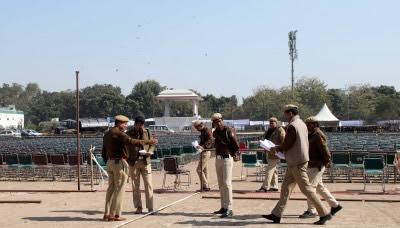 Heavy security at Delhi’s Ramlila ground ahead of Kisan Mahapanchayat