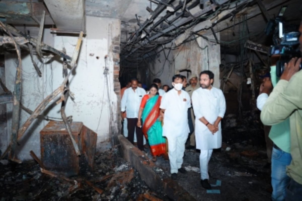 Secunderabad fire: PM Modi to give aid of Rs 2 lakh to kin of deceased, says Union Minister Kishan Reddy