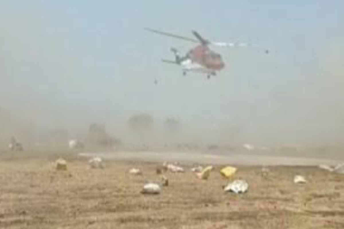 Plastic bags come flying, Yediyurappa’s chopper faces landing issues in K’taka