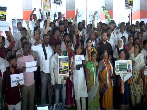 Congress stages protest in Hyderabad over Surat court’s verdict against Rahul Gandhi