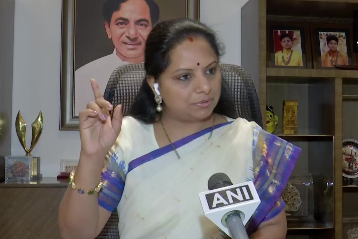 Kavitha’s protest on women’s Bill attempt to divert attention: BJP MP