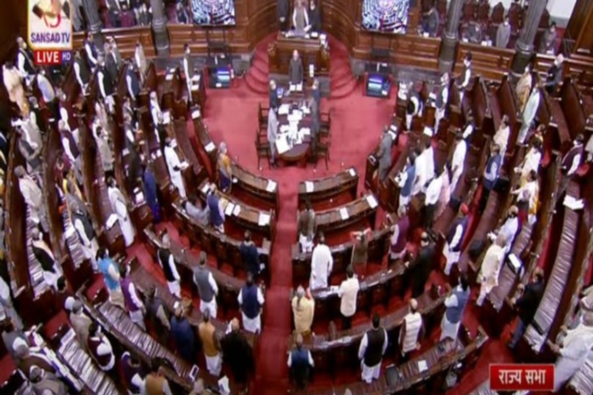 Rajya Sabha adjourned amid ruckus on Rahul Gandhi’s democracy remarks