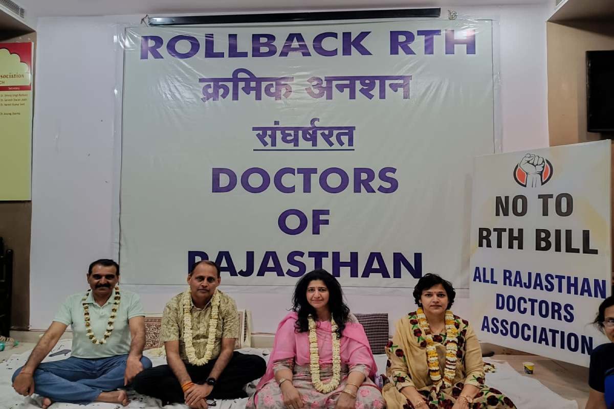 Doctors' strike paralyses medical services in Rajasthan