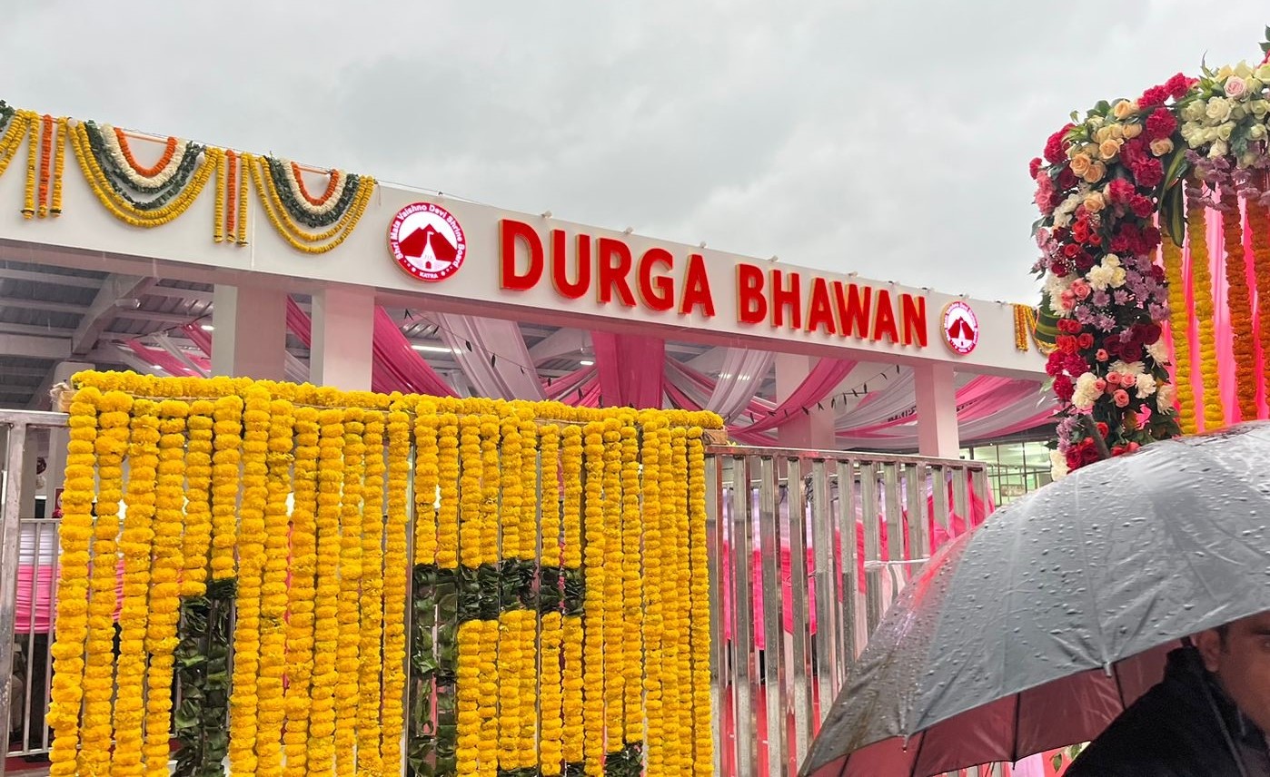 LG opens 3,000-pilgrim capacity Durga Bhawan at Vaishnodevi complex