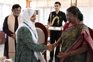 Lakshadweep: President Murmu interacts with members of self-help groups