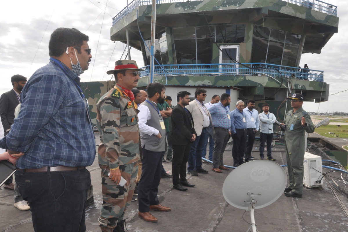Drone federation team interacts with IAF in Jammu