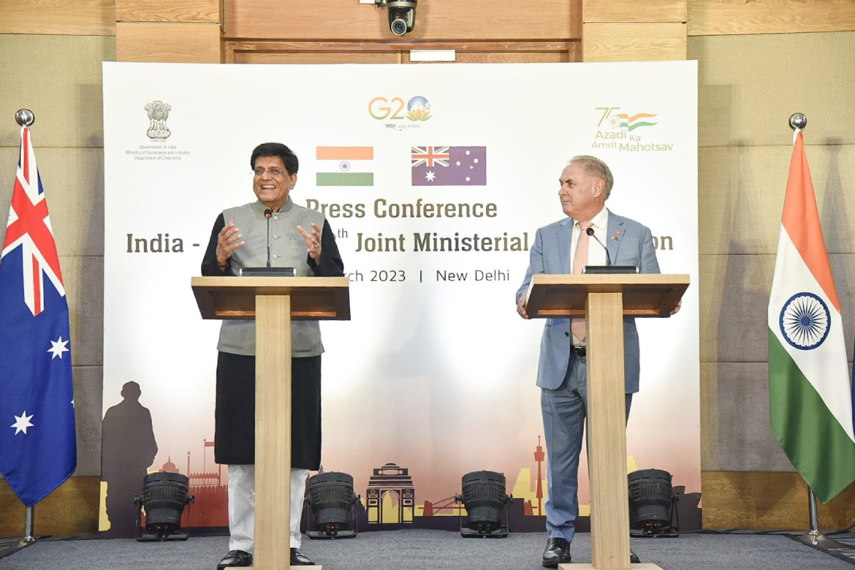 India, Australia vow to push bilateral trade to $100 billion