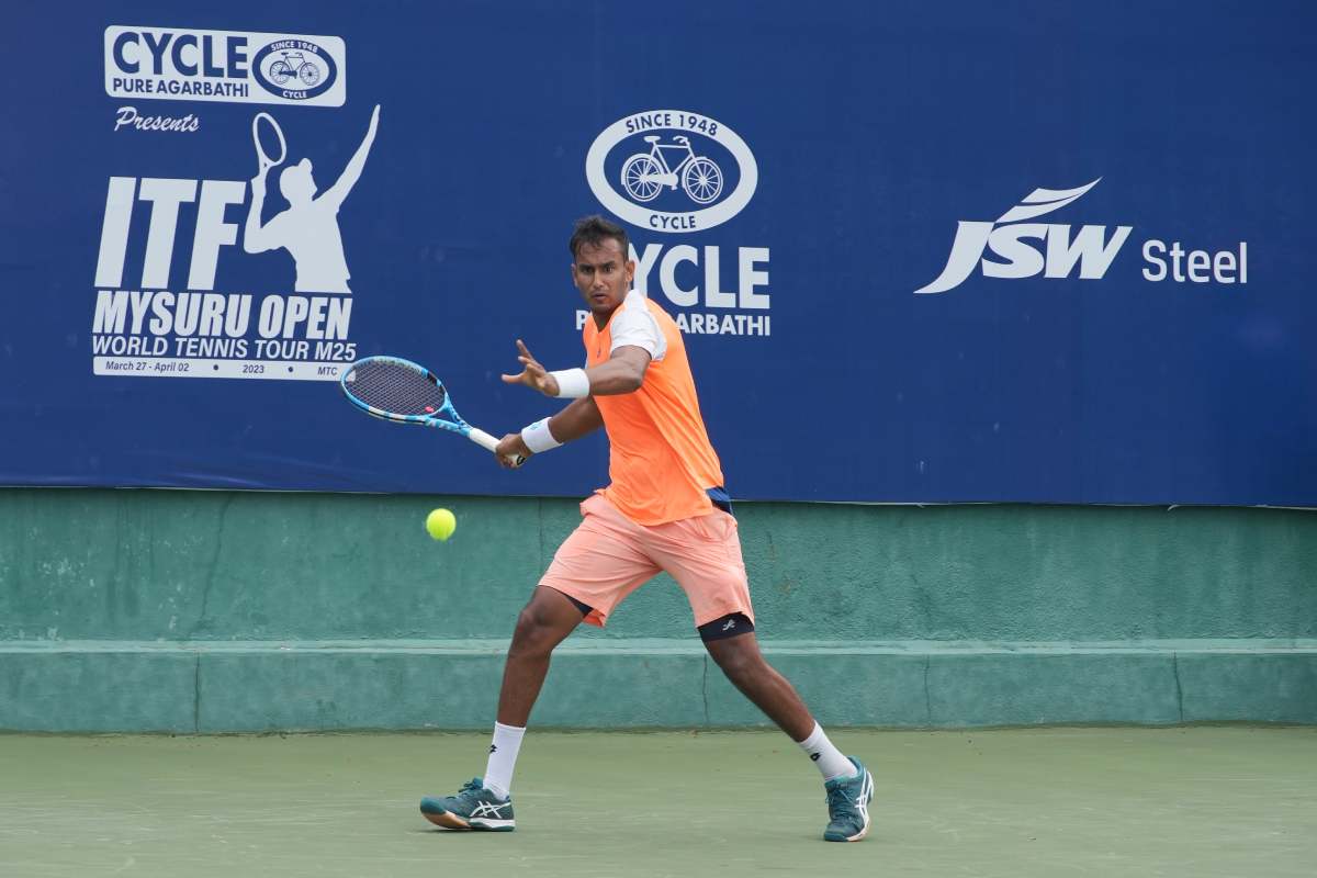 Mukund Sasikumar in Quarterfinals of ITF Mysuru Open