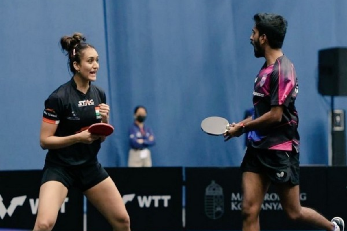 Manika-Sathiyan reach quarterfinal of mixed doubles competition
