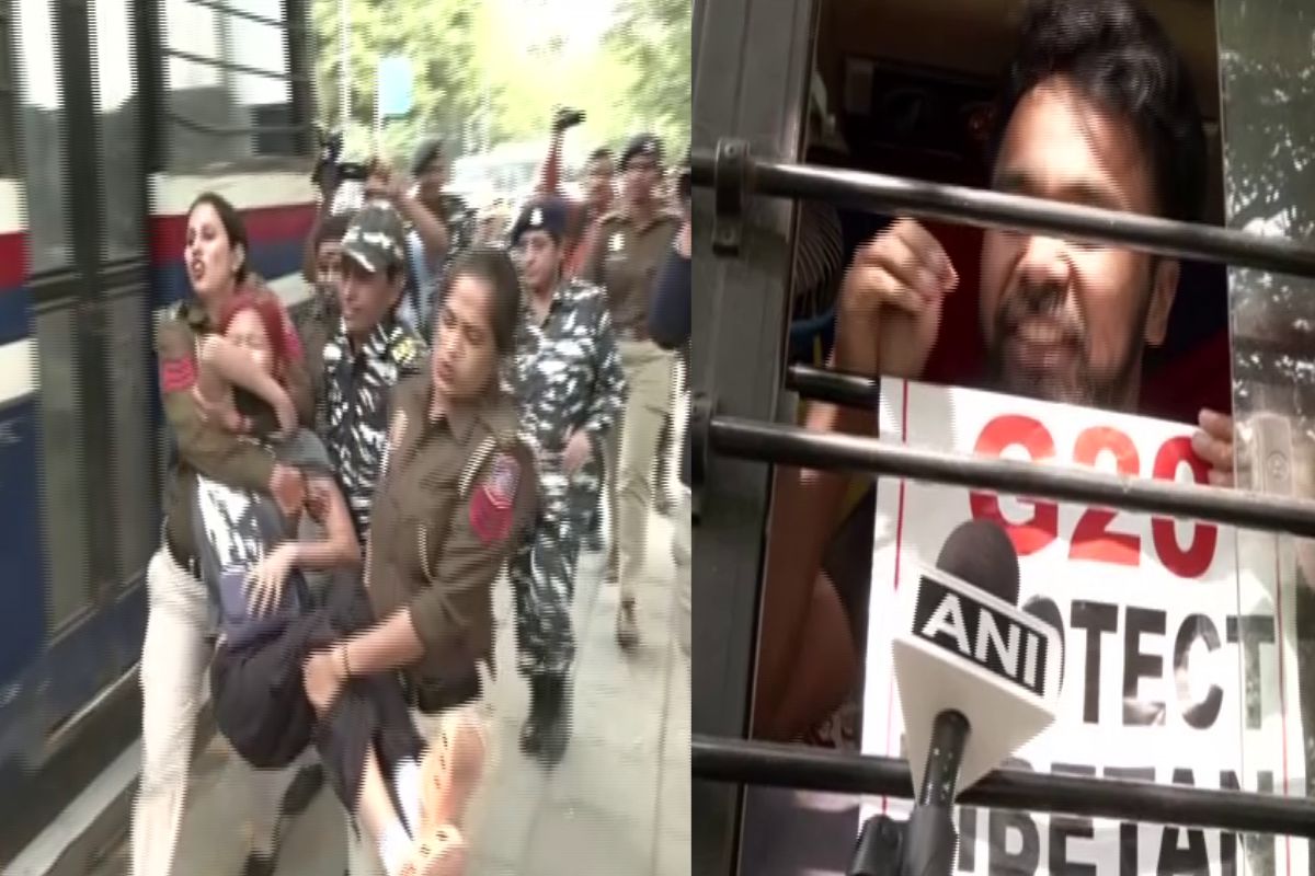 Tibetans protest outside Chinese embassy against Qin Gang’s visit
