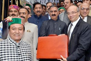 Congress CM focuses on ‘Green Himachal’ in his first budget