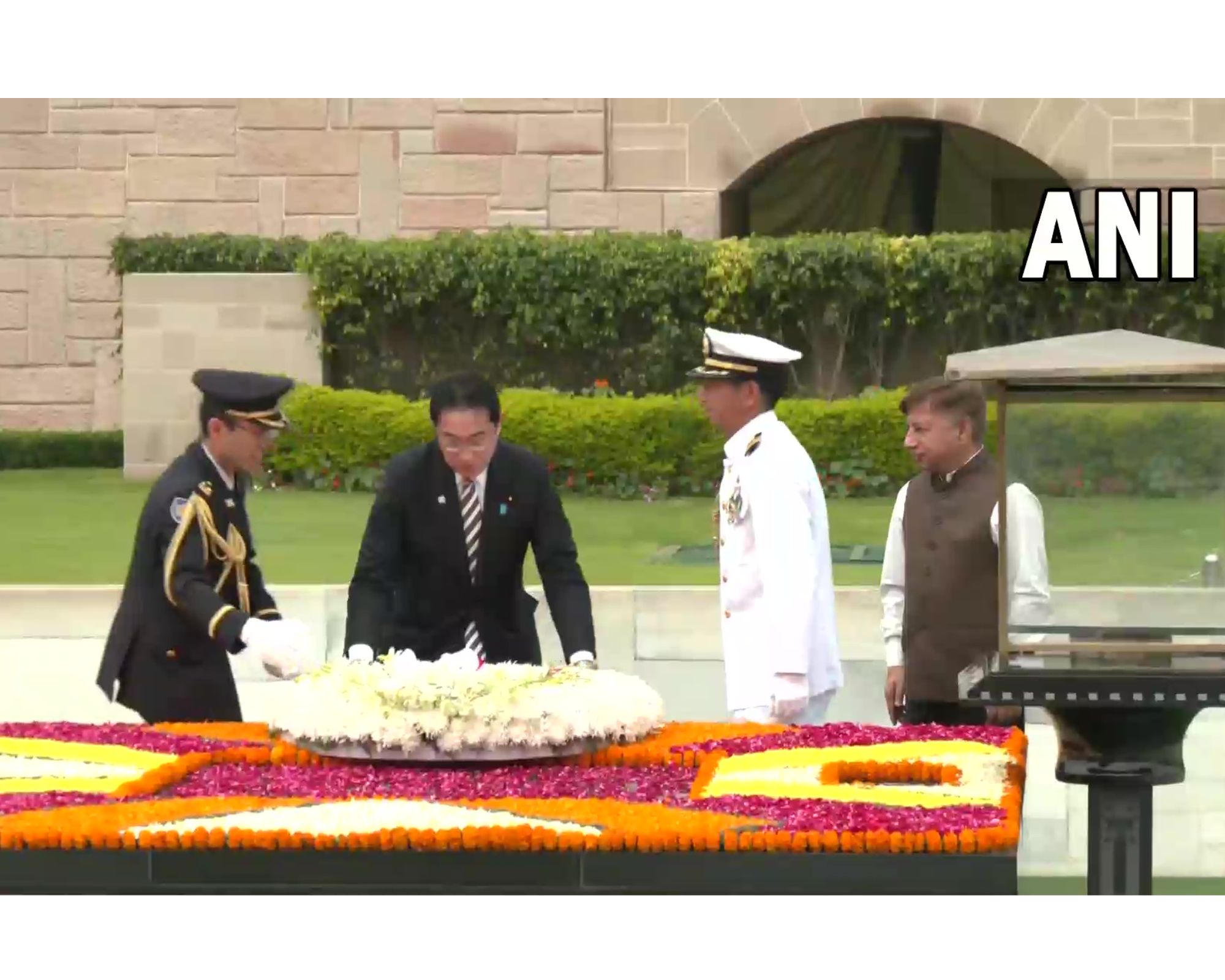 Japanese PM Kishida lays wreath at Mahatma Gandhi’s memorial in Rajghat
