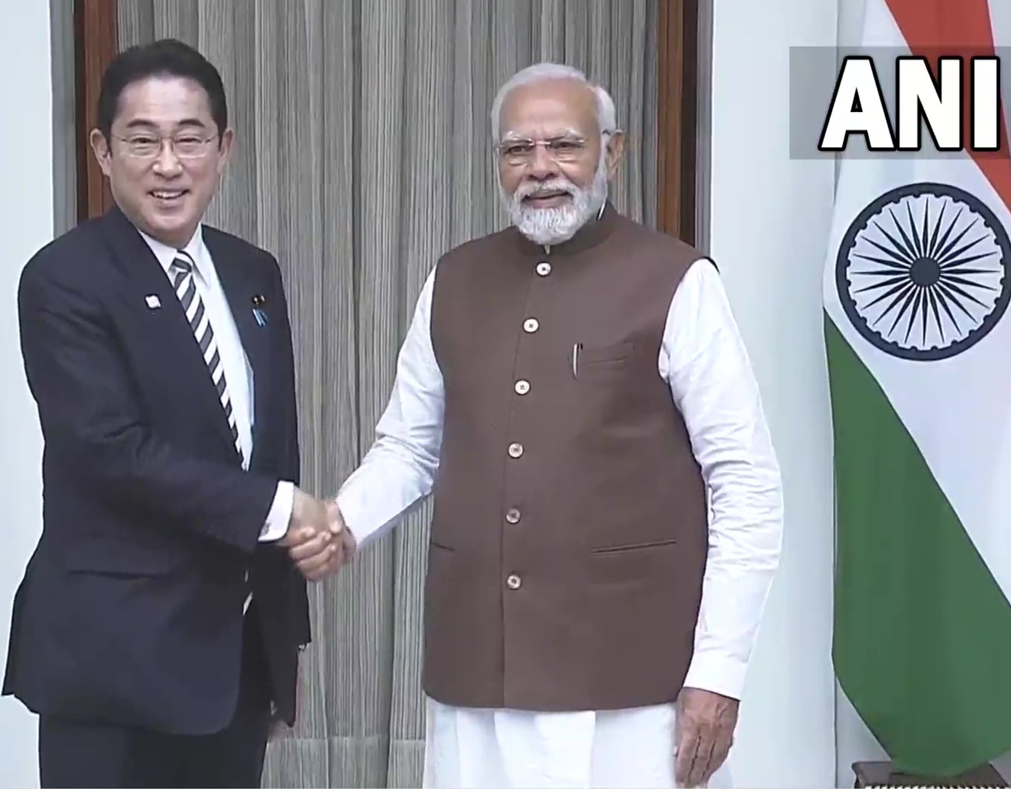 Bilateral talks between PM Modi, visiting Japanese PM Kishida begin