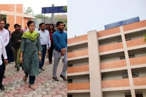 Atishi inspects construction work at 2 Delhi government  schools
