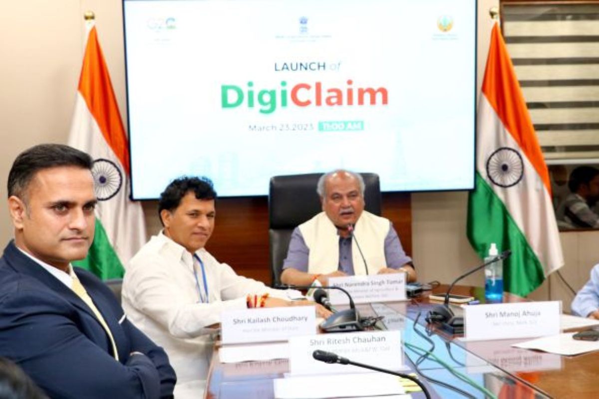 Agriculture Minister launches ‘DigiClaim’ for claim disbursal through National Crop Insurance portal