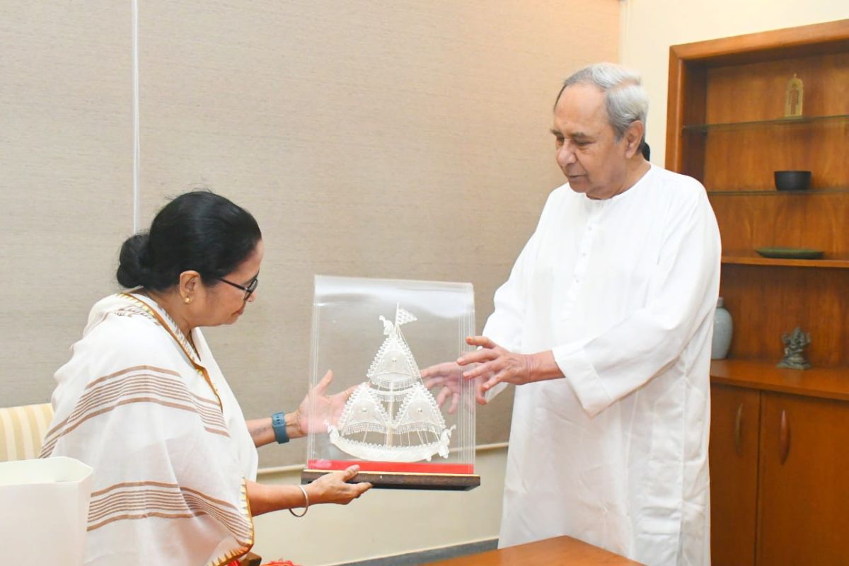 Mamata Banerjee meets Odisha CM