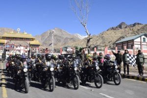 All-women motorbike tour across Ladakh flagged off