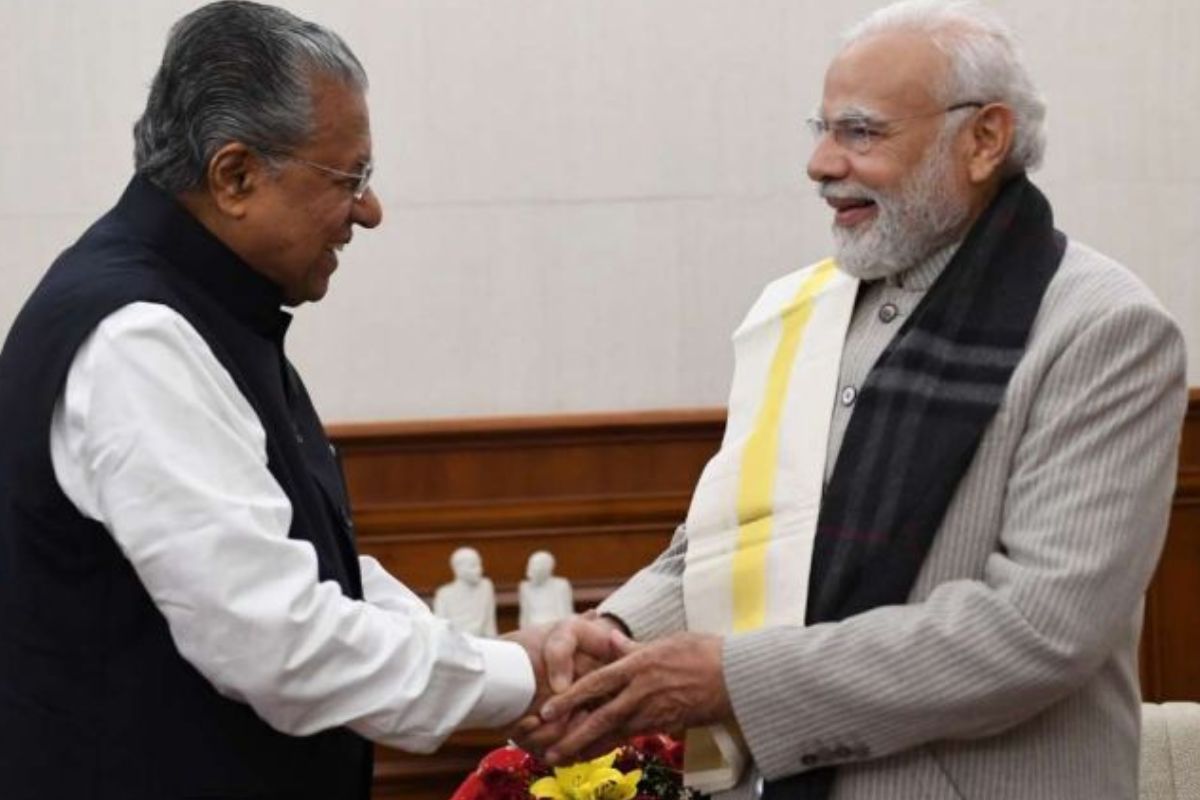 CM scoffs at Modi’s remark that BJP will form govt in Kerala too