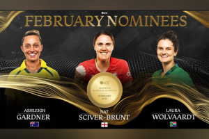 ICC announces Women’s Player of Month Nominees for February