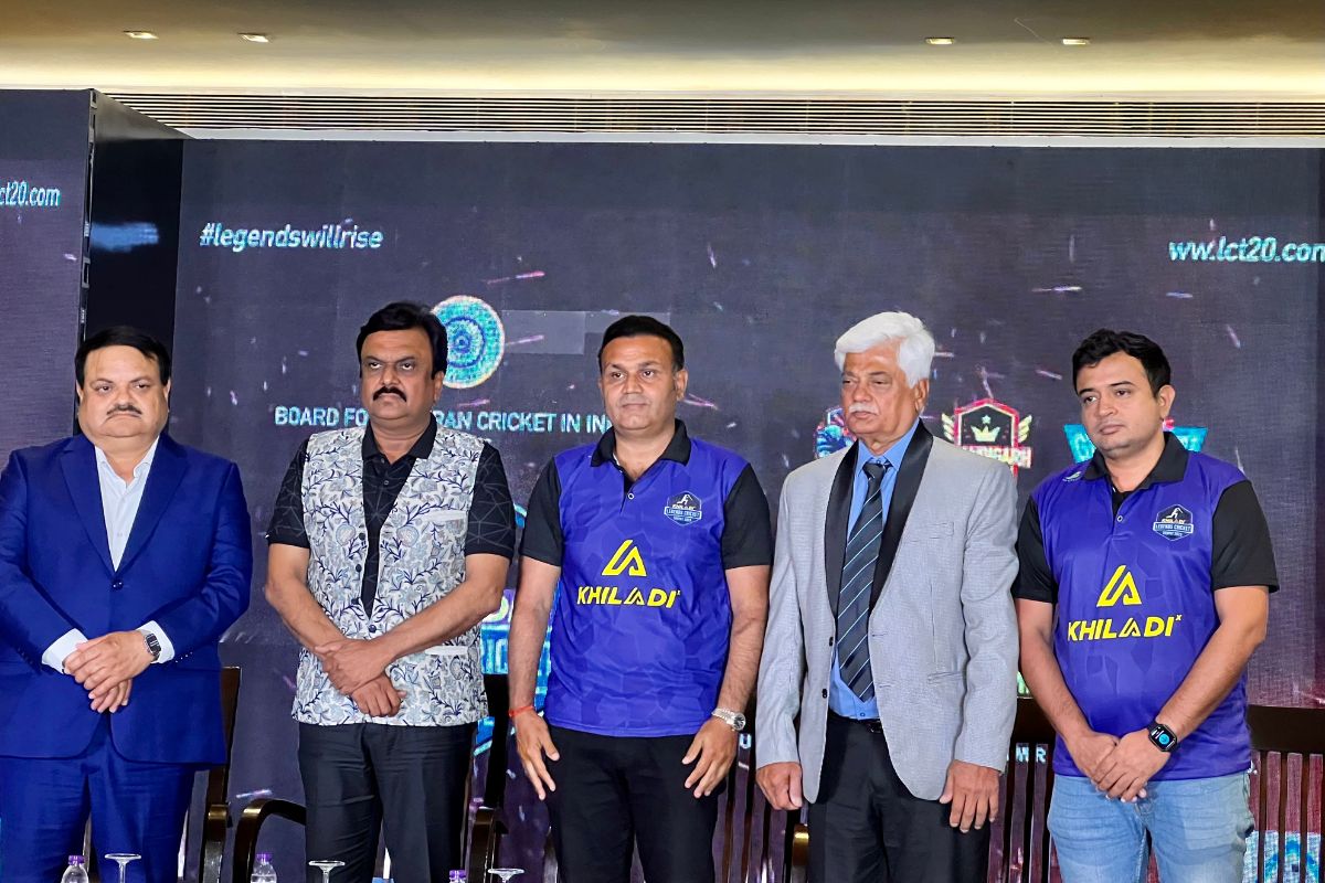 Sehwag launches KhiladiX Legends Cricket Trophy