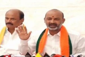 Will bulldoze houses of offenders if voted to power: Telangana BJP chief