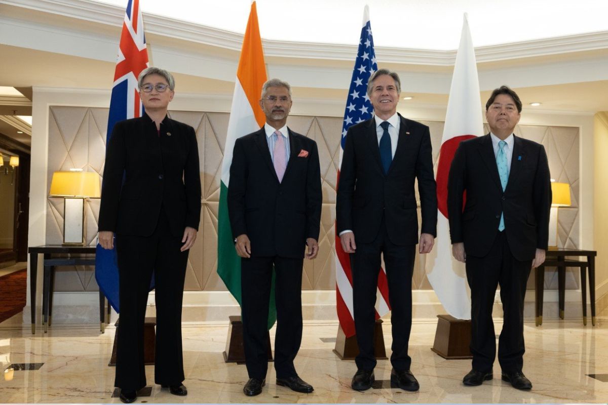 US Secretary of State Blinken arrives for Quad Foreign Ministers meet