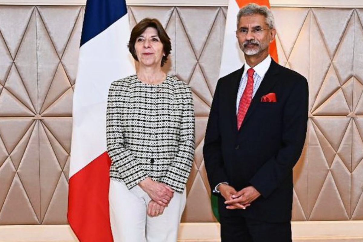We will continue to stand side by side, shoulder to shoulder with India: French Foreign Minister