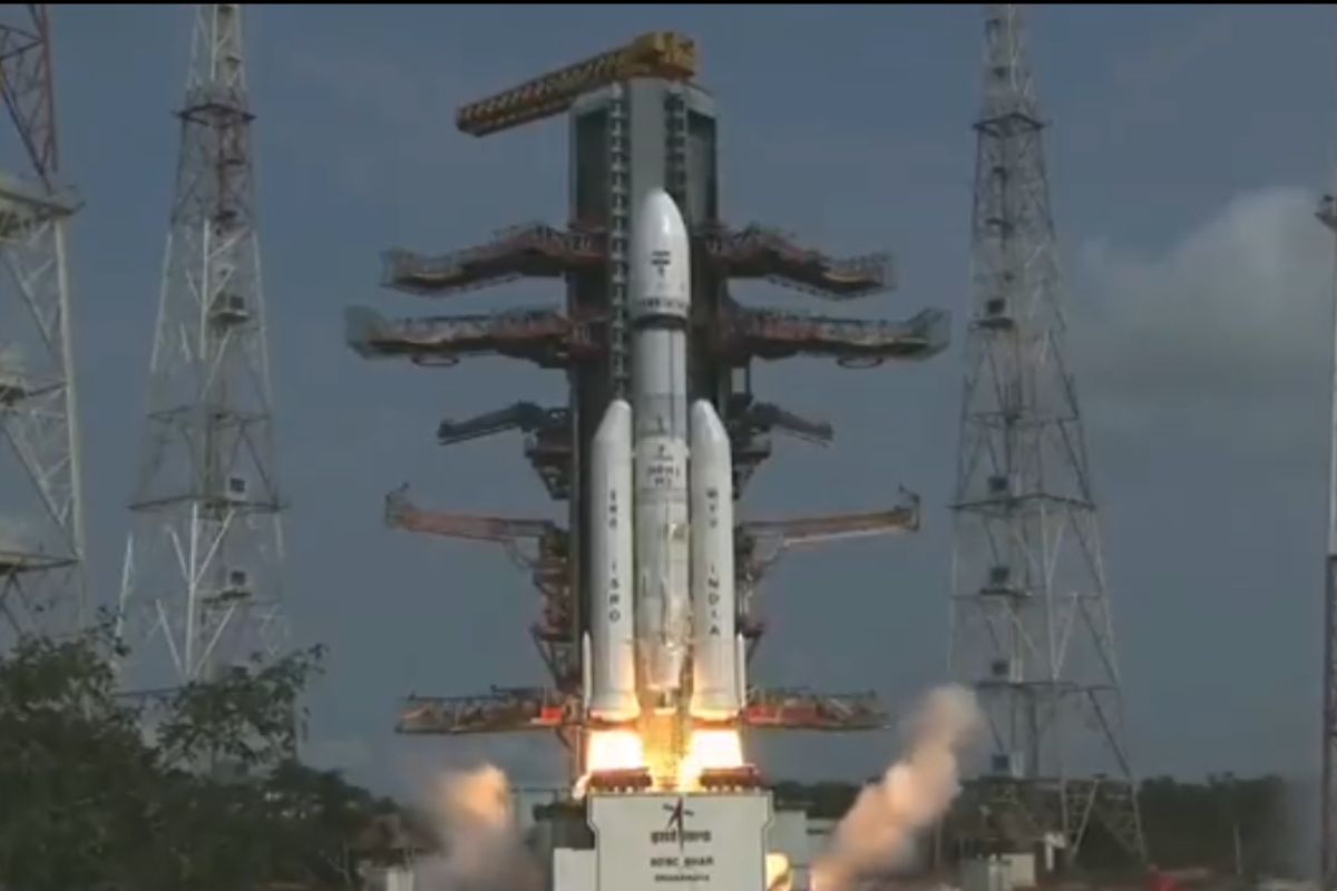 ISRO launches LVM3-M3 One Web India-2 Mission