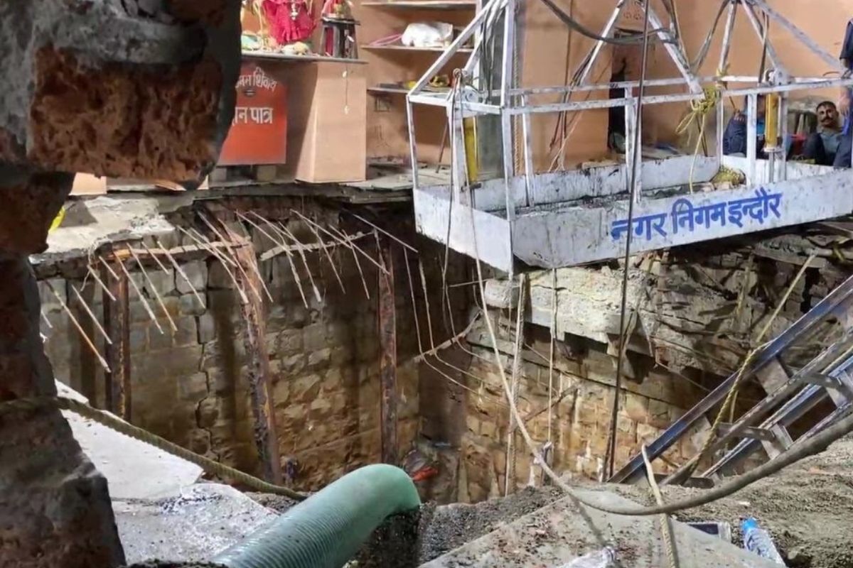 Indore temple stepwell collapse: Death toll rises to 35, 14 others rescued