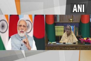 India, Bangladesh PMs jointly inaugurate Friendship Pipeline