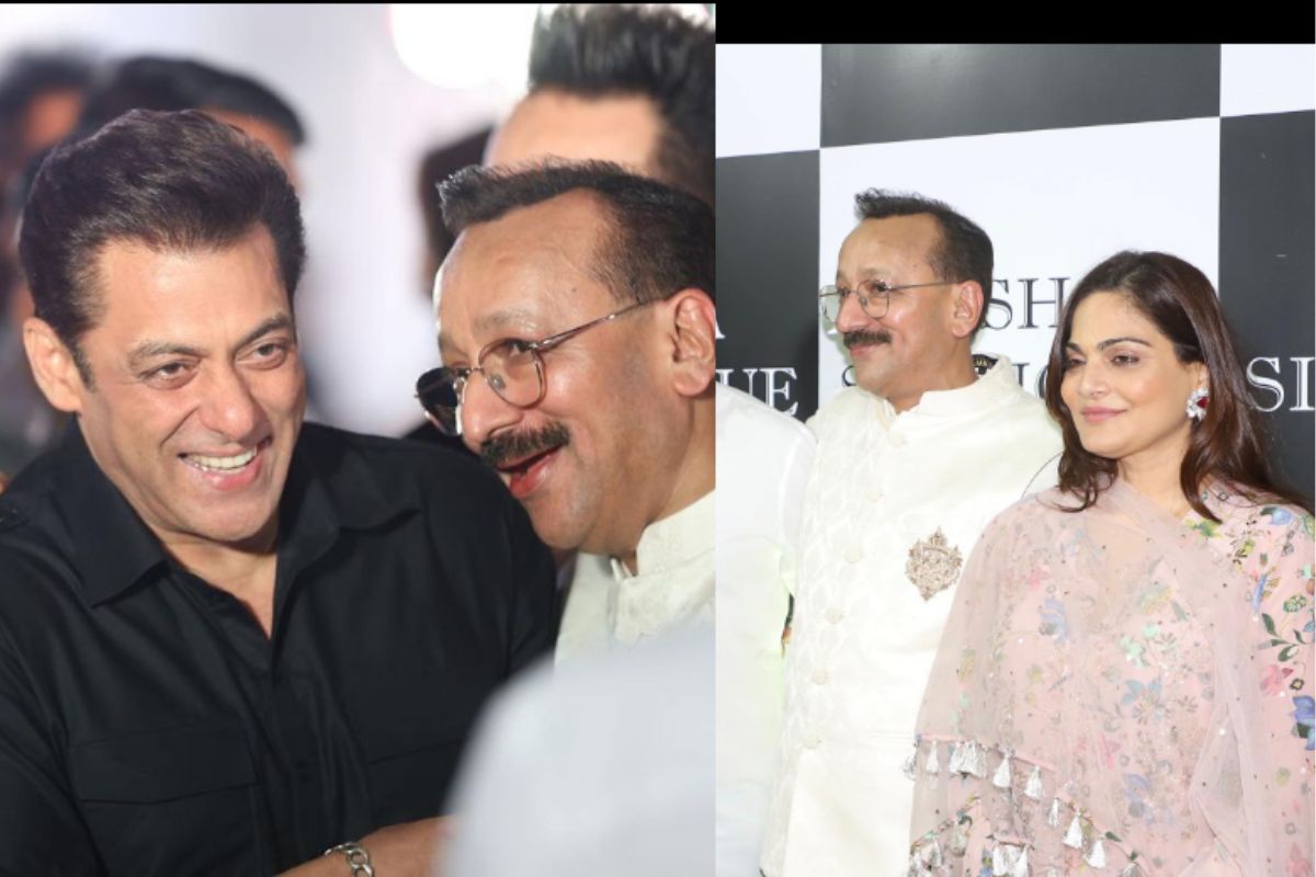 Salman Khan, Salim Khan, Gauhar Khan add glamour to Baba Siddique’s annual Iftaar
