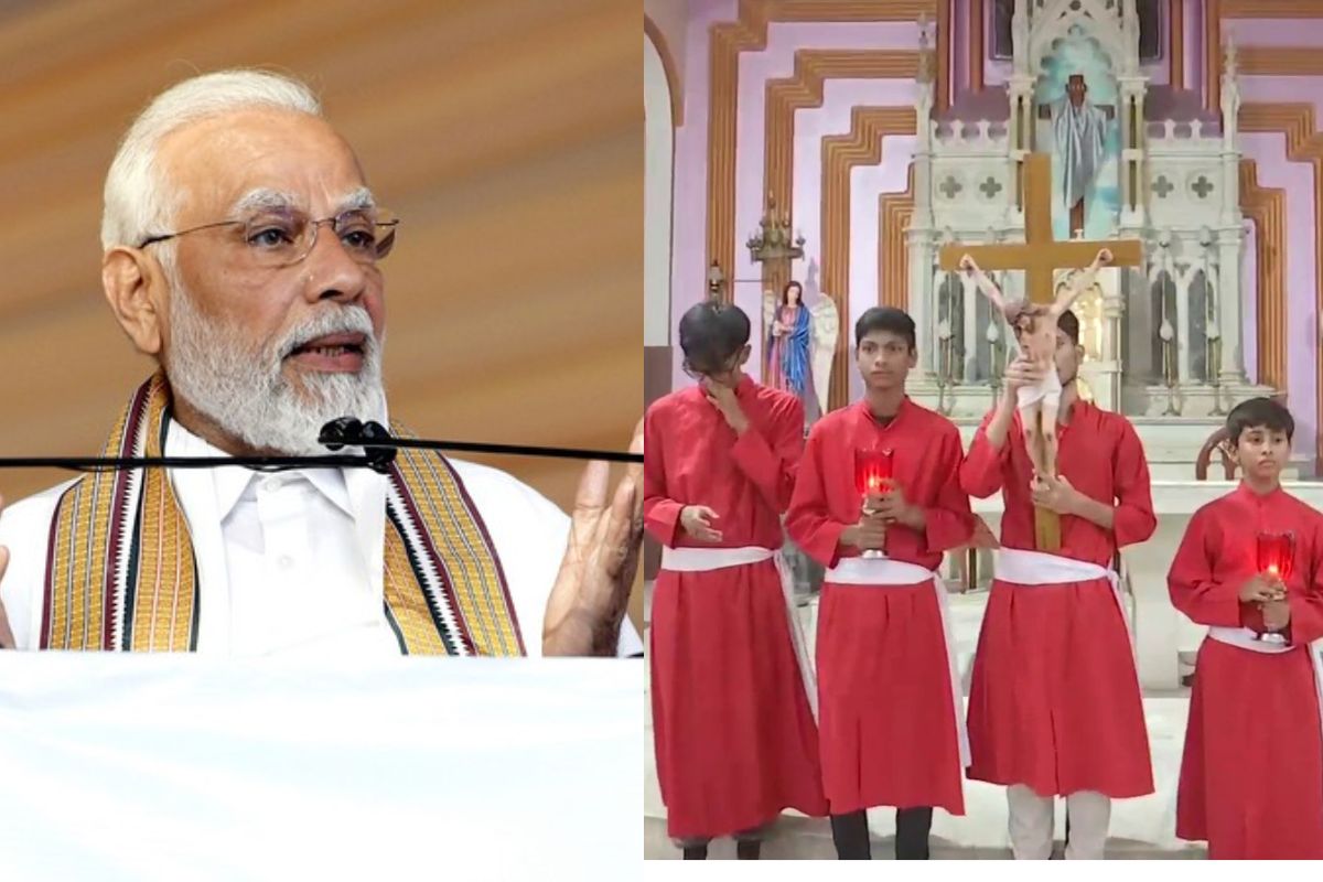 PM Modi recalls sacrifices of Jesus Christ on Good Friday