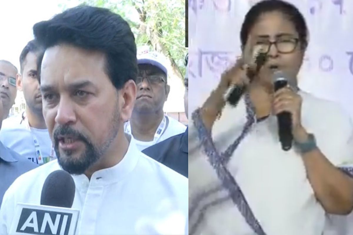 Mamata Banerjee is role model for how law and order situation worsens in state: Anurag Thakur