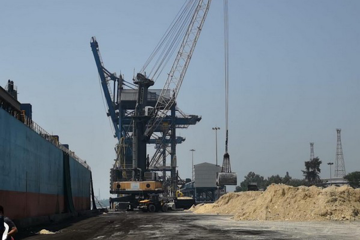OSL handles "First Domestic Export Of Gypsum" from Paradip To Gujarat Port