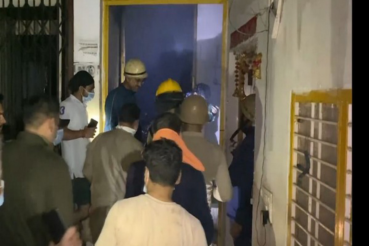 Ghaziabad: Fire breaks out in a factory, operation underway to douse fire