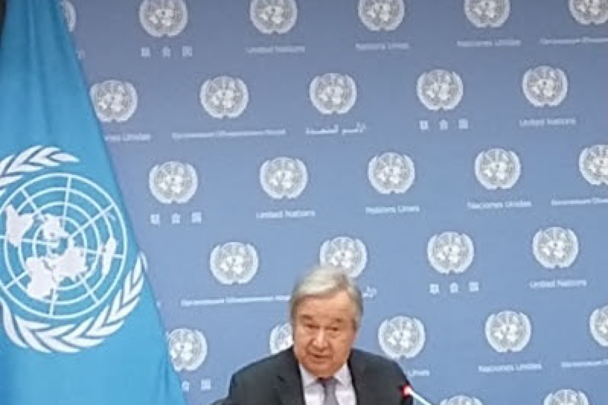 Guterres urges accelerating climate action with deeper, faster emissions cuts