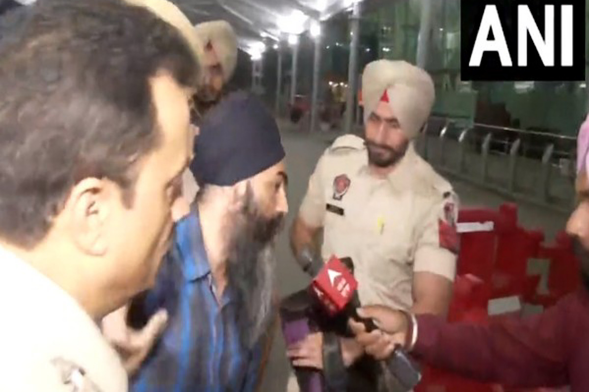 Punjab police brings Amritpal’s close aide Papalpreet Singh to Amritsar airport
