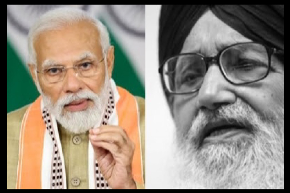 PM Modi, Shah, Kharge condole demise of Parkash Singh Badal