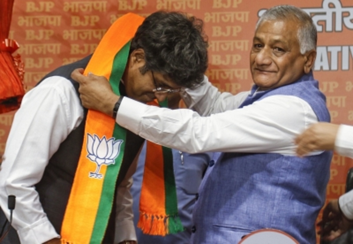 CR Kesavan, ex-Cong leader and C Rajagopalachari’s great grandson, joins BJP