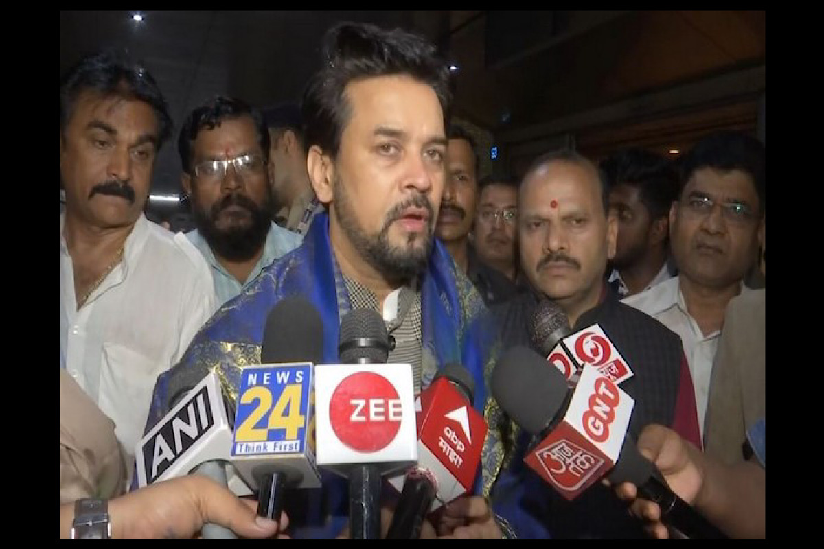 In politics discussions keep happening: Anurag Thakur on BJP-NCP alliance