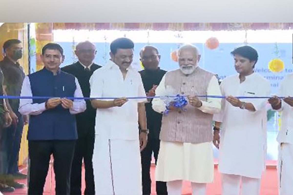 PM Modi inaugurates new integrated terminal of Chennai International Airport