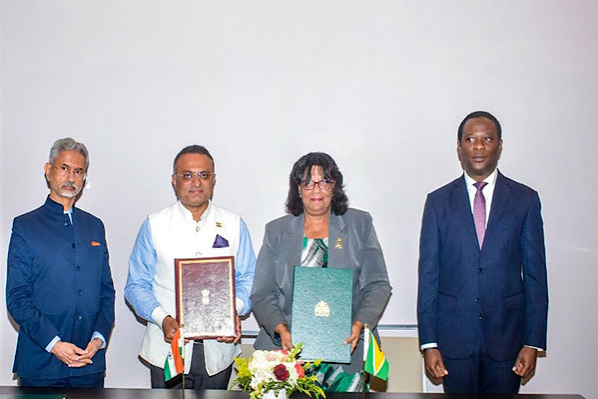 EAM Jaishankar co-chairs 5th India-Guyana Joint Commission Meeting
