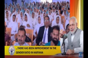 ‘Beti Bachao, Beti Padhao’ campaign helps in improving gender ratio in Haryana: PM Modi in Mann Ki Baat